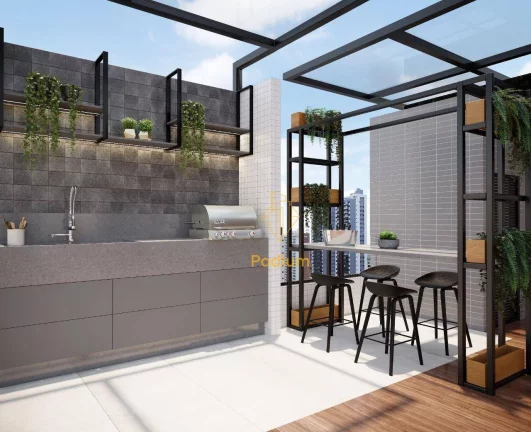 Imagem Apartamentos com varanda / sacada gourmet a 300m da praia do Bessa no Jardim Oceania - AP1175