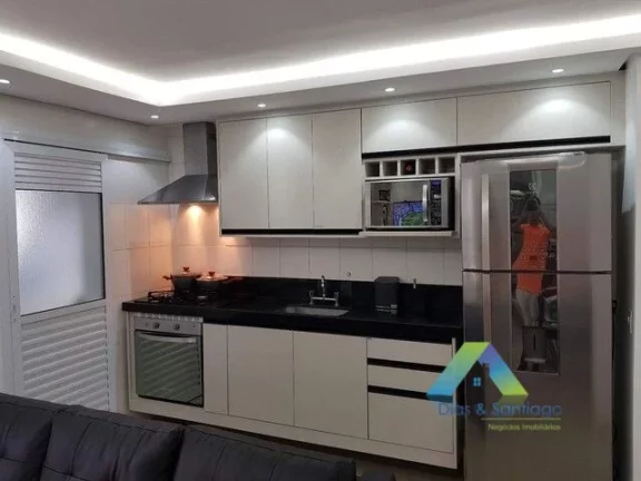 Imagem RUDGE RAMOS Apartamento 66M², 2 dormitórios, 1 suíte, 1 vaga, lazer completo ótima localização e valor !!!