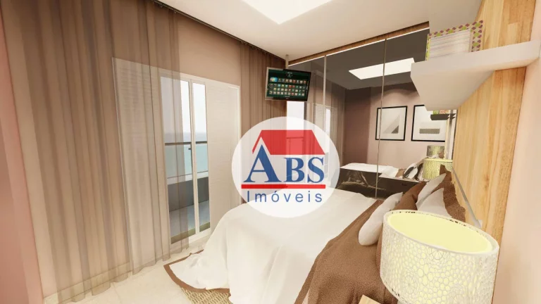 Imagem Apartamento com 2 dormitórios à venda, 85 m² por R$ 420.000,00 - Tupi - Praia Grande/SP