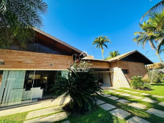 Imagem Magnífica mansão em condomínio na Enseada, Guarujá-SP: 5 quartos, 5 suítes, 3 salas, 6 banheiros, 6 vagas, 900m².