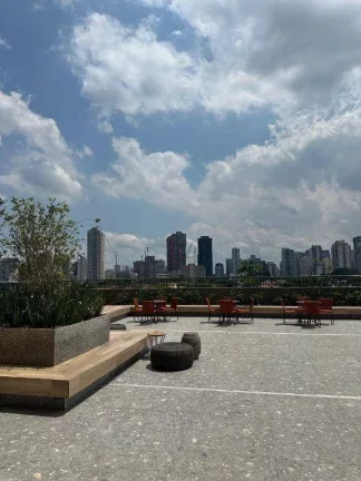 Imagem Studio novo com varanda para locação no Brooklin