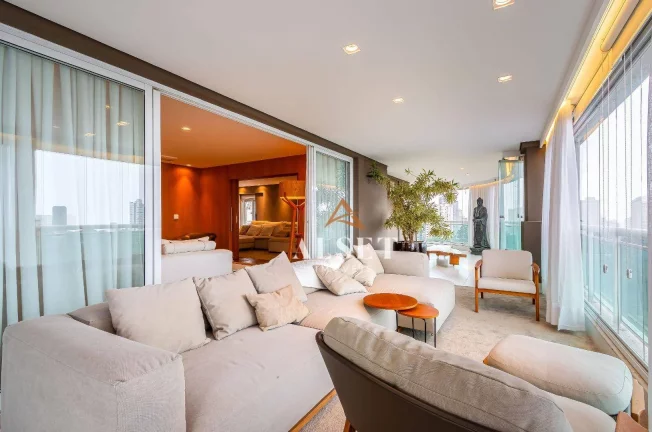 Imagem Apartamento com 3 dormitórios à venda, 355 m² por R$ 4.500.000,00 - Jardim Anália Franco - São Paulo/SP
