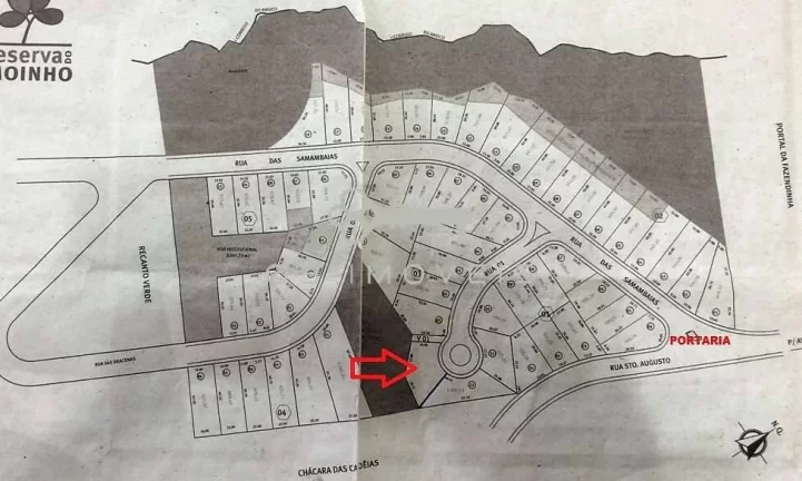 Imagem Lote de 622,8m² com linda vista - Condomínio Reserva do Moinho