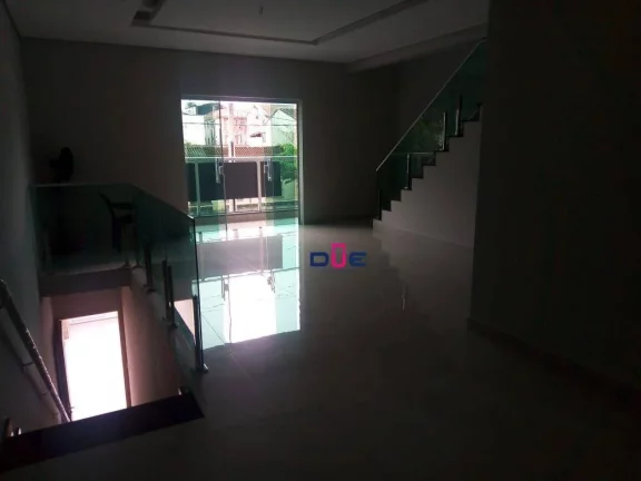 Imagem Sobreposta alta duplex com 3 suítes e lazer completo no Boqueirão, Santos