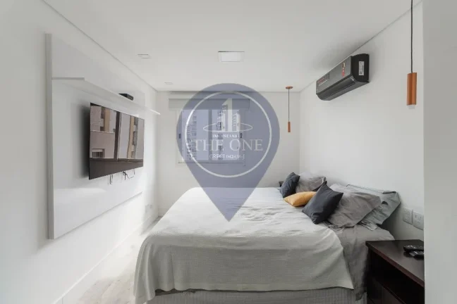 Imagem Apartamento para Locação em São Paulo-SP, Bairro Cerqueira César - 1 quarto, 2 salas, 1 banheiro, 1 vaga de garagem - 70,00 m²