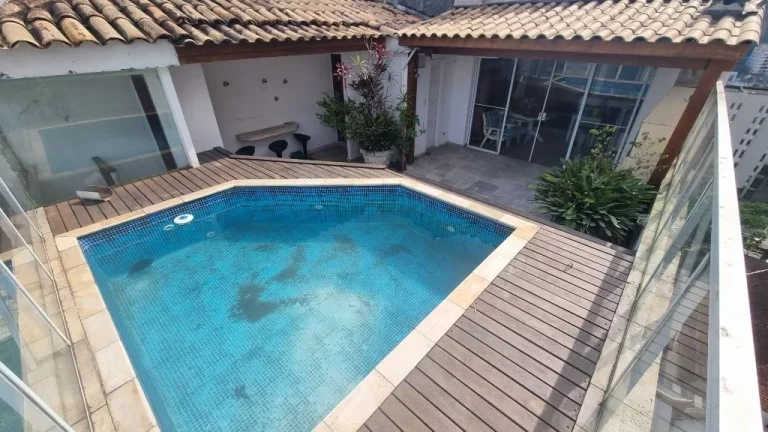 Imagem Cobertura com 2 dormitórios, 180 m² - venda ou aluguel - Pitangueiras - Guarujá/SP