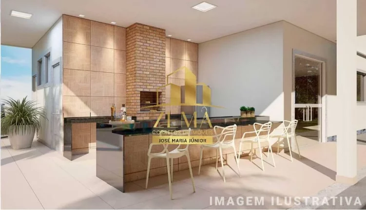 Imagem Apartamento 02 dorms (43m2), Piscina, Varanda, 01 vaga coberta, mobiliado