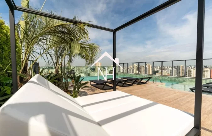 Imagem Studio na Vila Clementino de 38m c/ terraço gourmet,1 dormitório,piscina,salão de festas e jogos,coworking,solarium,fitness,brinquedoteca,pet place