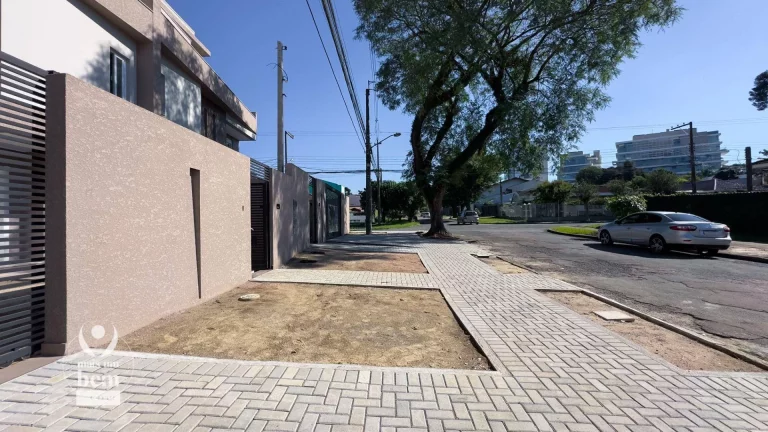 Imagem Sobrado novo com 182 m², 3 suítes à venda por R$ 1.486.000 - Bacacheri - Curitiba/PR