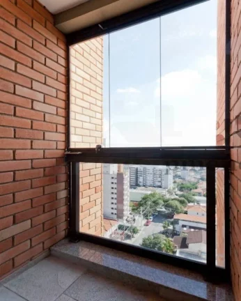 Imagem Apartamento com living para 03 ambientes, vista panorâmica, piso de tacos, lavabo, sala íntima, 4 ...