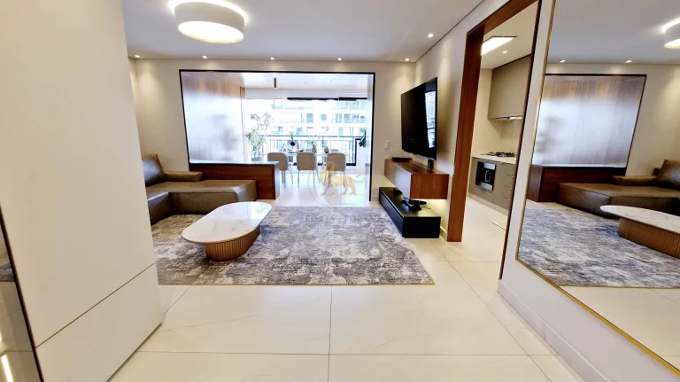 Imagem Living Grand Nord - Apartamento 108m² Mobiliado – 3 Suítes, 2 Vagas – Living Grand NOR