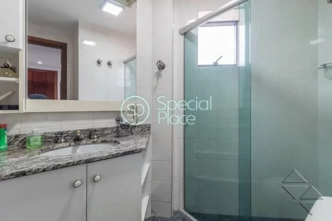 Imagem 123 metros 3 dormitórios 1 suíte lavabo 3 vagas Apartamento está sendo vendido mobiliado, com pla...