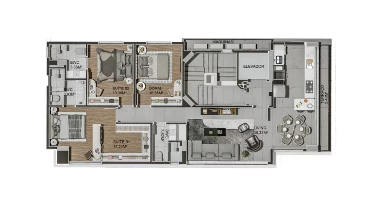 Imagem Apartamento à venda no bairro Centro - Balneário Camboriú/SC