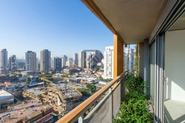 Imagem Apartamento Brooklin pronto para morar andar alto vista livre