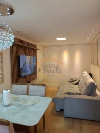 Imagem dormitórios sendo 1 suite
Sala, sala de jantar e varanda gourmet 
Móveis planejados
Ar condicionad...