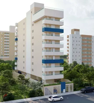 Imagem Apartamento com 1 dormitório à venda, 40 m² por R$ 305.900,00 - Vila Guilhermina - Praia Grande/SP