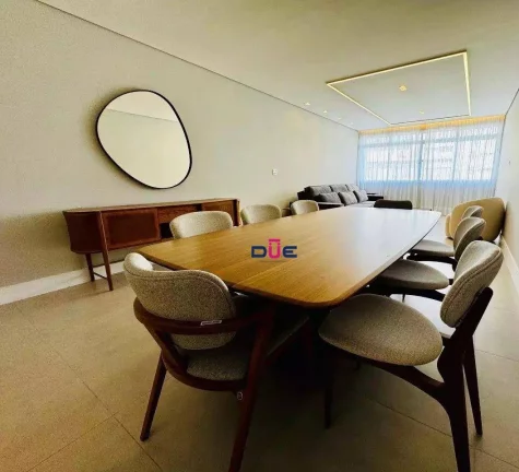 Imagem Apartamento com 3 dormitórios à venda, 180 m² por R$ 1.300.000 - Gonzaga - Santos/SP