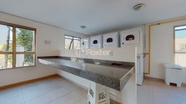 Imagem Apartamento 70M², 2Q, 1 Suíte, 2 Banheiros, 1 Vaga, Academia, Piscina e Aquecida, Churrasqueira, Salão de Festas e Jogos, Quadra, Split, Gerador.