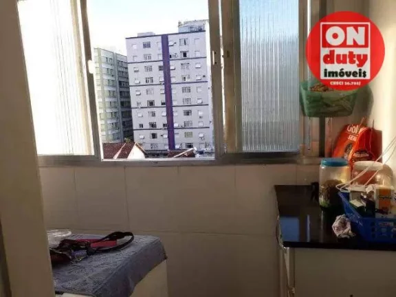 Imagem Apartamento com 1 dormitório à venda, 53 m² por R$ 255.000,00 - Centro - São Vicente/SP