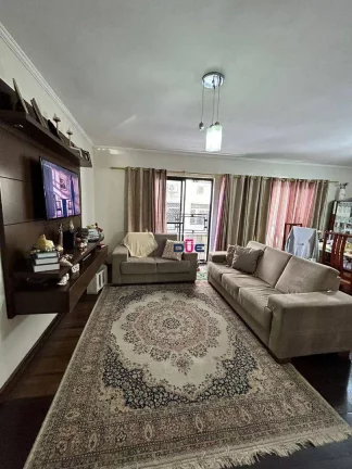 Imagem Apartamento com 3 dormitórios à venda, 127 m² por R$ 950.000,00 - Pompéia - Santos/SP