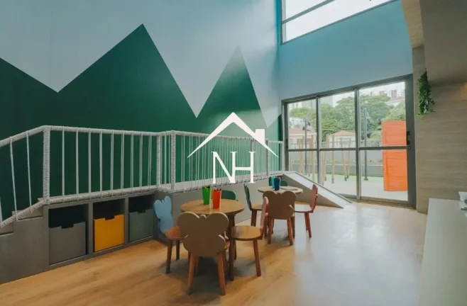 Imagem Apartamento na Vila Madalena de 76m, 2 suítes,1 vaga,terraço gourmet,academia,piscina,quadra,salão de festas e jogos,churrasqueira,playground,sauna