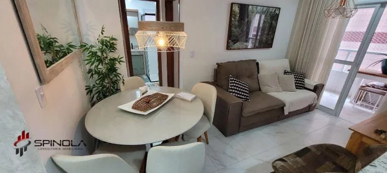 Imagem Apartamento com 2 dormitórios à venda, 62 m² por R$ 588.000,00 - Vila Caiçara - Praia Grande/SP
