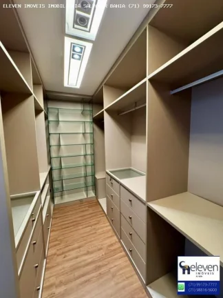 Imagem APARTAMENTO NO HEMISPHERE 360° PITUAÇU - 4 SUÍTES COM 200M2, NA MELHOR TORRE, VISTA MAR, FRONTAL,PORTEIRA FECHADA,