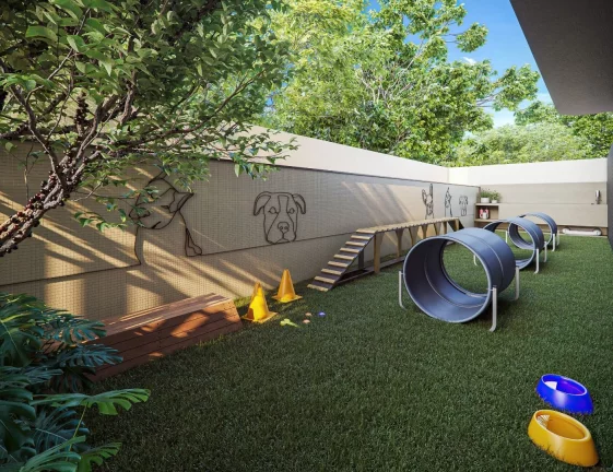 Imagem Studio Garden com Área Externa Privativa a 60m da Praia do Bairro Bessa - João Pessoa/PB - FL0833