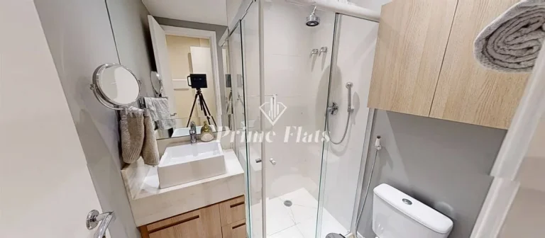 Imagem Flat disponível para venda no Mercure São Paulo Moema Times Square Hotel, com 42m², 1 dormitório e 1 vaga de garagem
