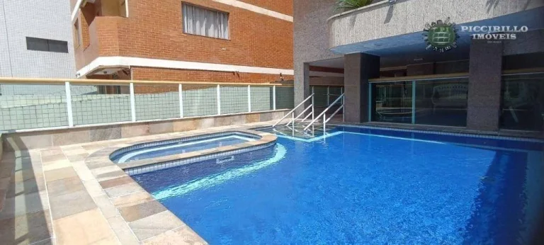 Imagem Apartamento com 2 dormitórios à venda, 85 m² por R$ 480.000,00 - Tupi - Praia Grande/SP