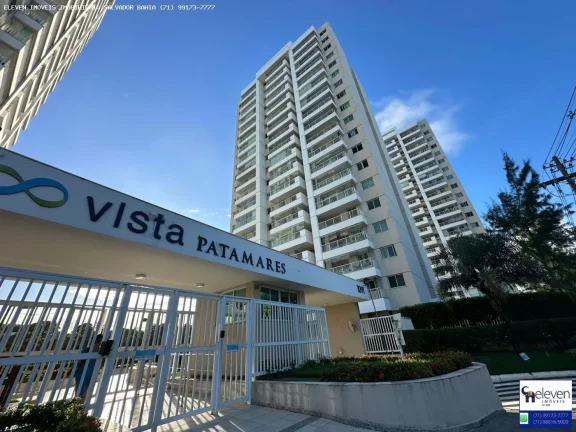VISTA PATAMARES - 3/4  UMA SUITE REFORMADO E MOBILIADO 1 VAGAS E INFRA 