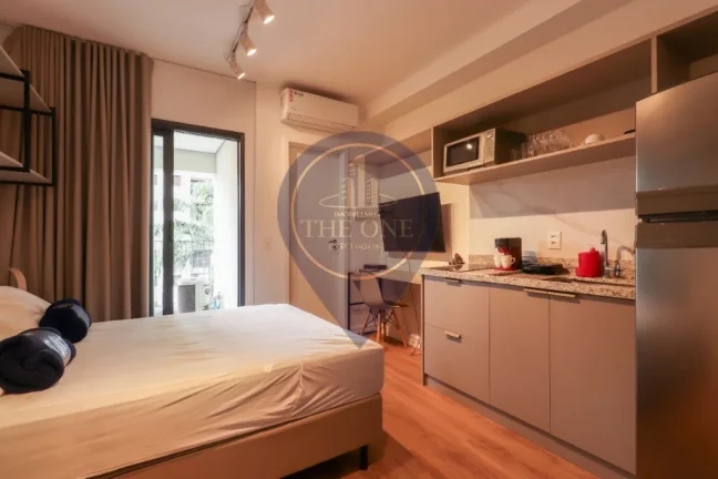 Imagem Studio à venda em ótima localização na Vila Mariana, São Paulo-SP: 1 quarto, 1 sala, 1 banheiro, 22m² de área.