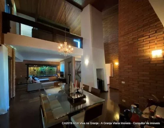 Imagem Rústica e linda, 2 lareiras, piscina, gourmet! 3 dorms / 1suíte)