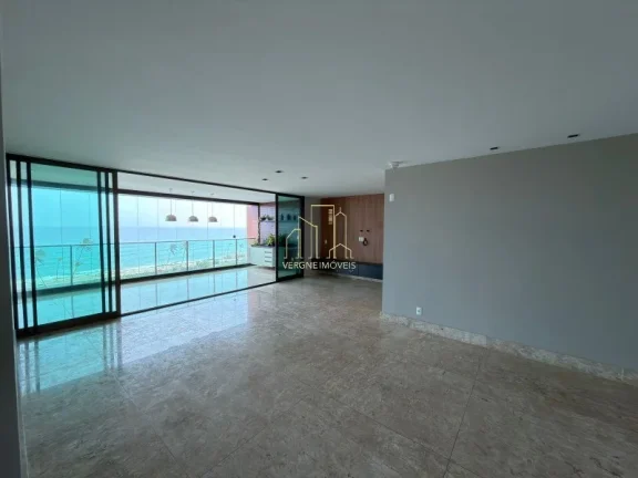 Imagem ALUGUEL ? DAZUR JAGUARIBE | Apartamento Alto Luxo Frente Mar | 4 Suítes | 242m²