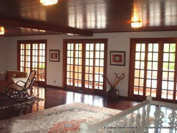 Imagem Casa com 4 dormitórios, 629 m² - venda por R$ 3.700.000,00 ou aluguel por R$ 15.000,00/mês - Granja Viana - Carapicuíba/SP