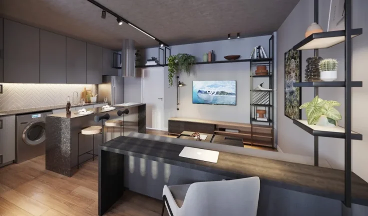 Imagem Apartamento com 1 quarto à venda em Belo Horizonte