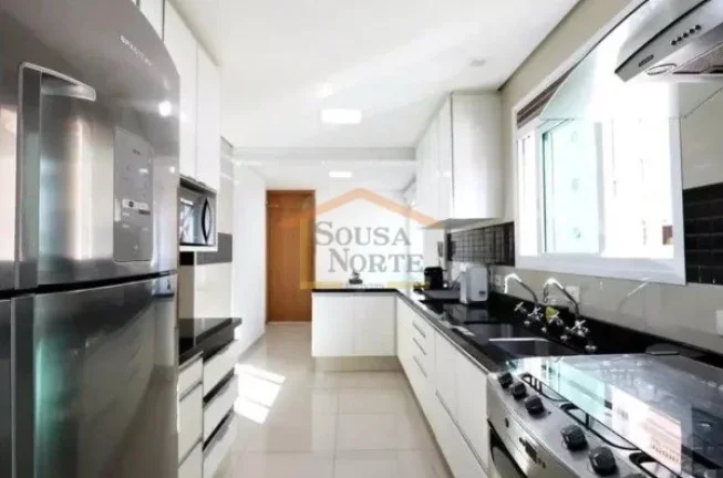 Imagem Apartamento mobiliado, 223m², 4 suítes, 6 banheiros, varanda gourmet, banheira de hidromassagem, a...