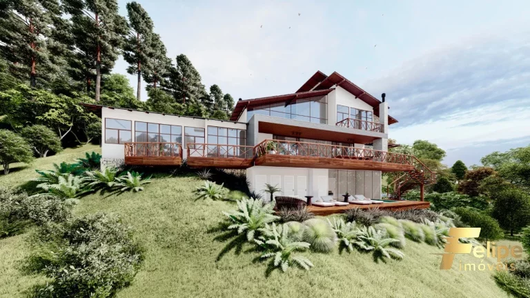 Imagem CASA DE ALTO PADRÃO EM DOMINGOS MARTINS COM 4 SUÍTES!!