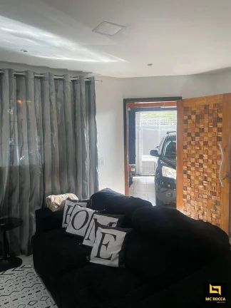 Imagem Sobrado à venda em Santo André, Jardim Santo Antônio, com 3 quartos, 123m2