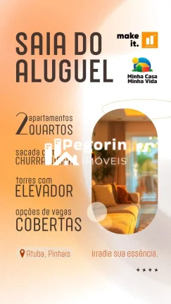 Imagem Apartamento à venda em Pinhais, Atuba, com 2 quartos, 44,16m²