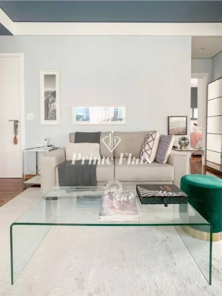 Imagem Flat disponível para locação no Estanconfor Villa Olímpia, com 60m², 2 dormitórios e 1 vaga