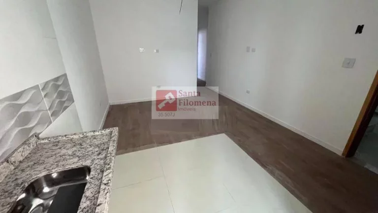 Imagem Apartamento para Venda em Santo André, Vila Pires, 2 dormitórios, 1 suíte, 2 banheiros, 1 vaga