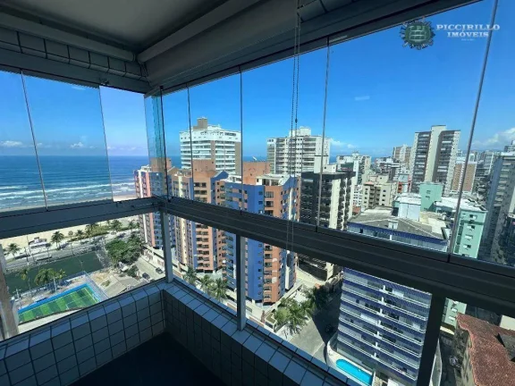 Imagem Apartamento com 2 dormitórios à venda, 69 m² por R$ 599.000,00 - Aviação - Praia Grande/SP