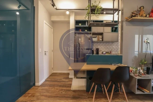 Imagem Apartamento de 1 quarto com vaga de garagem no bairro Santa Efigênia, São Paulo-SP: 2 salas, 1 banheiro e 37m² de área.