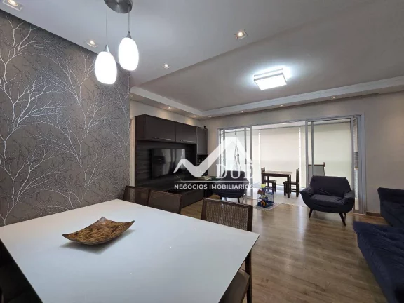 Imagem Apartamento com 3 dormitórios à venda, 100 m² por R$ 1.100.000 - Jos Menino - Santos/SP