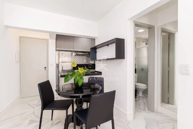 Imagem Apartamento com 1 dormitório para alugar, 42 m² - Itaim Bibi - São Paulo/SP