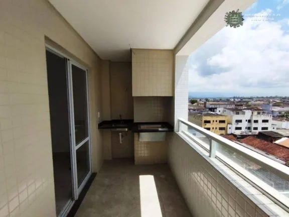 Imagem Apartamento com 1 dormitório à venda, 58 m² por R$ 430.000,00 - Tupi - Praia Grande/SP