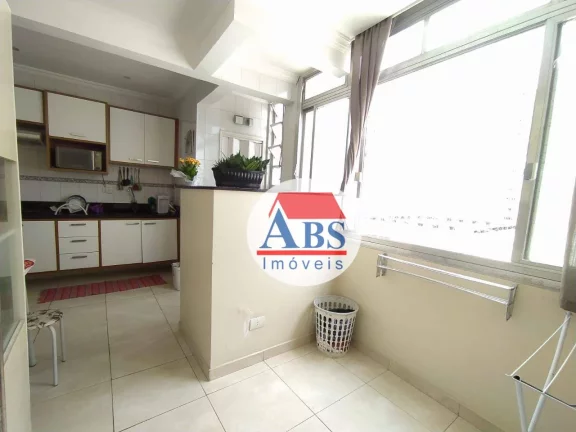 Imagem Apartamento com 2 dormitórios à venda, 68 m² por R$ 485.000,00 - Pompéia - Santos/SP