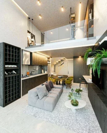 Imagem Apartamentos com mezanino em Condomínio Club no Altiplano Cabo Branco - AP1244