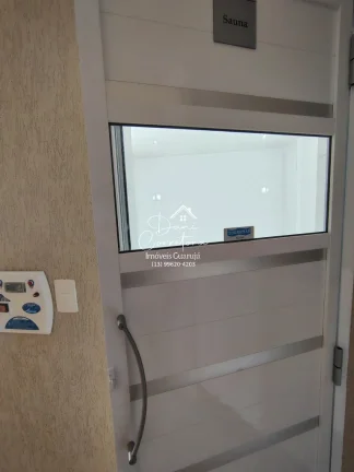Imagem Apartamento novo com lazer em Guarujá-SP, Pitangueiras: 2 quartos, 1 suíte, 2 salas, 2 banheiros, 1 vaga, 80m². Venha conferir!